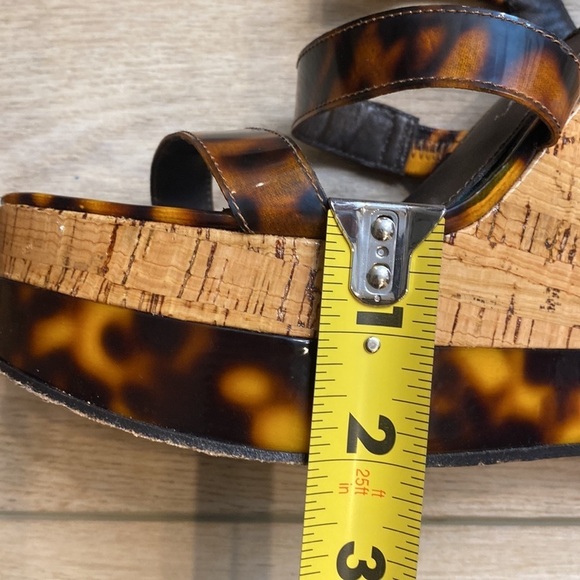 LRL | Teressa | Tortoise Cork Wedge‎ Sandals - Picture 12 of 13